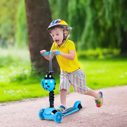 Birtech 3 Wheels Scooter Blue Beatles