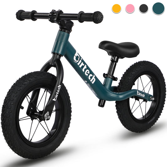 Birtech Balance Bike Lightweight 12" Nylon Frame Green