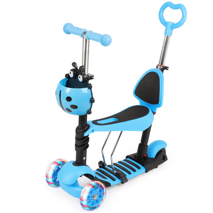 Birtech 3 Wheels Scooter Blue Beatles