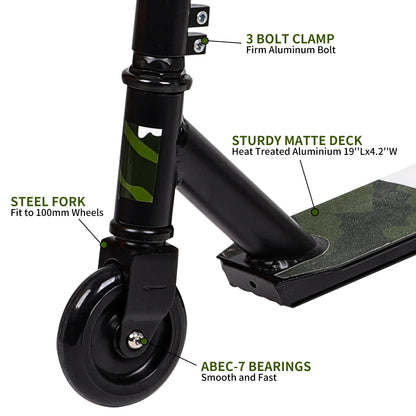 Birtech Stunt Scooter Beginner Level Green