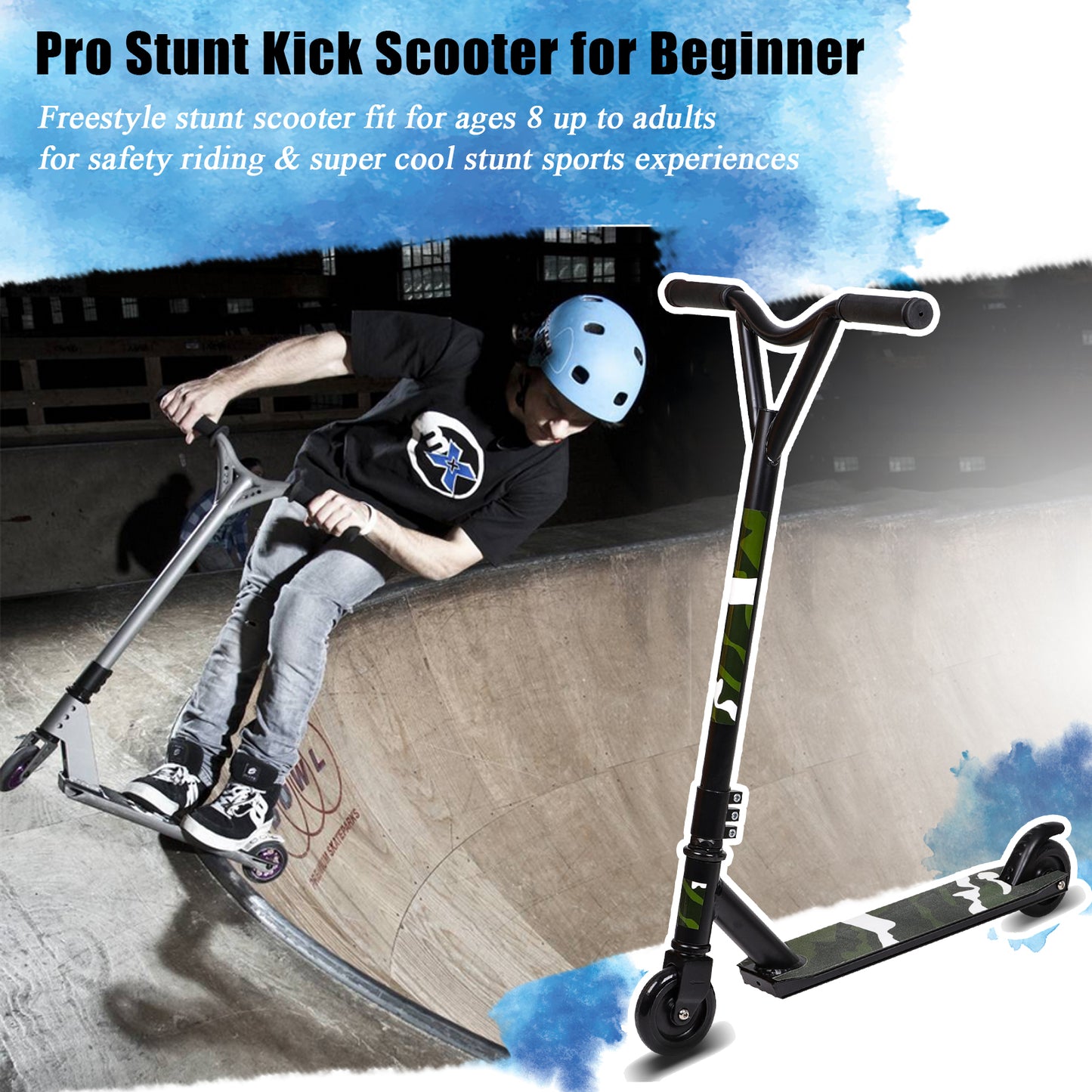 Birtech Stunt Scooter Beginner Level Green