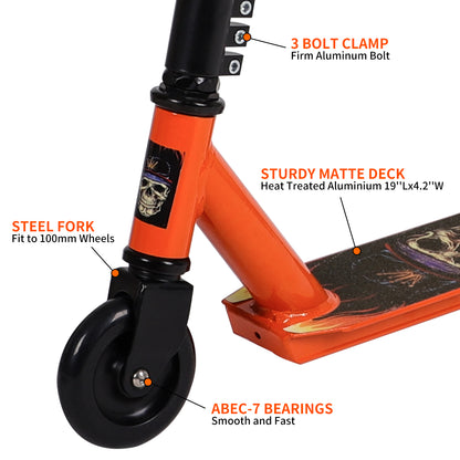 Birtech Stunt Scooter Beginner Level Orange