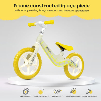 Birtech 12" Balance Bike without Pedal Nylon Frame