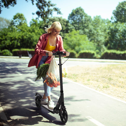 Birtech Adults Kick Scooter Black with Disc Brakes