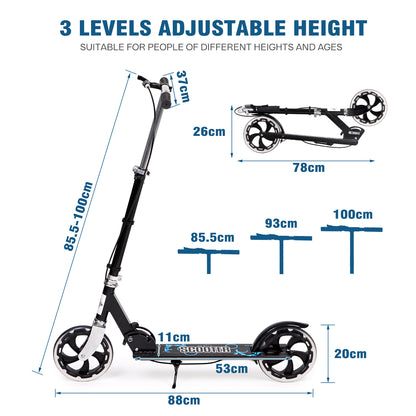 Birtech Foldable Kick Scooter for Adults