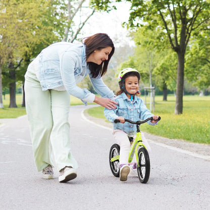 Birtech Kids Balance Bike 14" Magnesium Alloy Frame Green