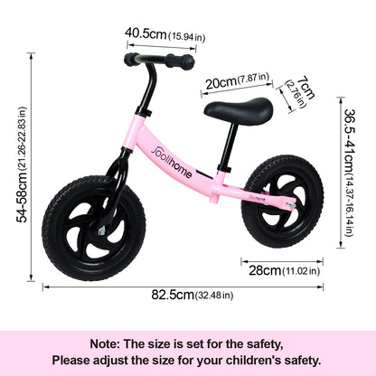 Joolihome 12" Balance Bike