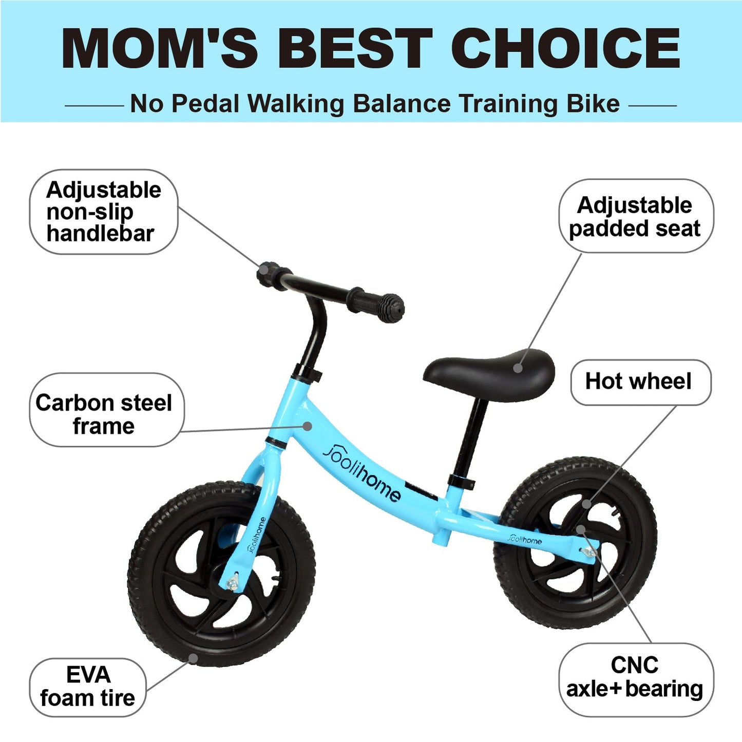 Joolihome 12" Balance Bike